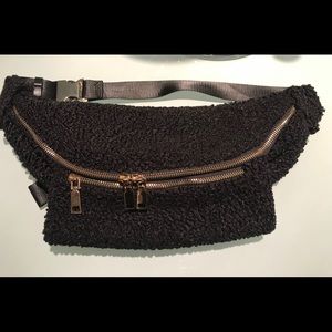 Zara Faux Fur Belt Bag
